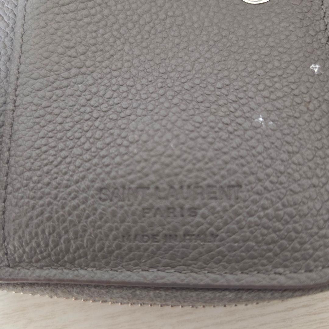 SAINT LAURENT　コンパクトウォレット　財布　2つ折り　付属品あり