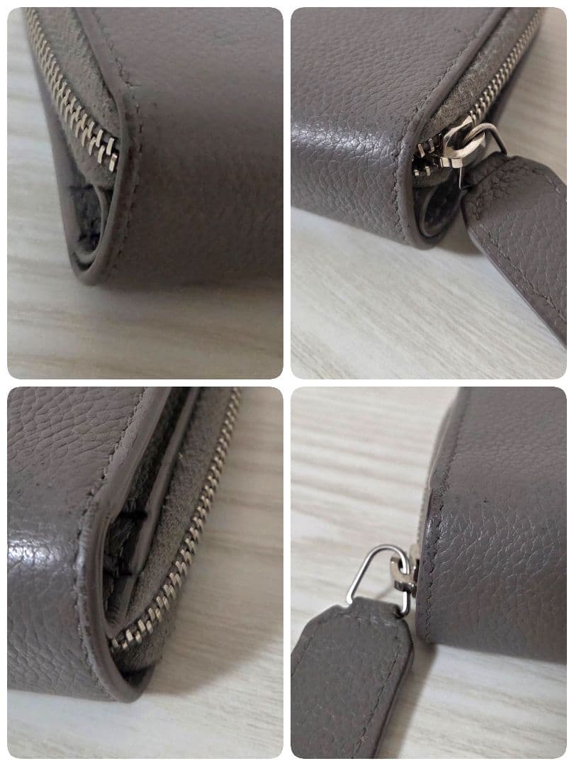 SAINT LAURENT　コンパクトウォレット　財布　2つ折り　付属品あり