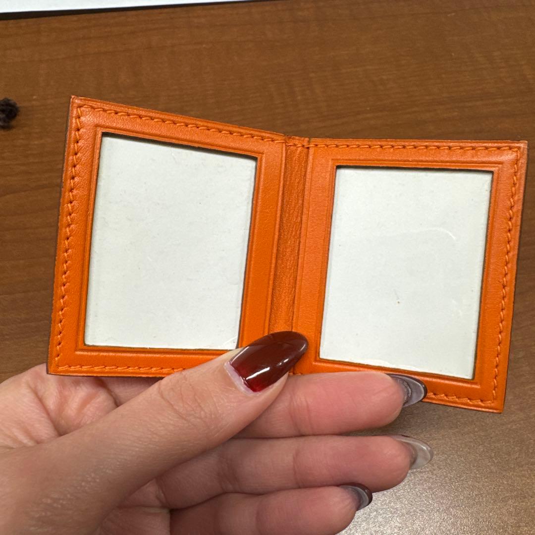 エルメス ミニ フォトフレーム オレンジ