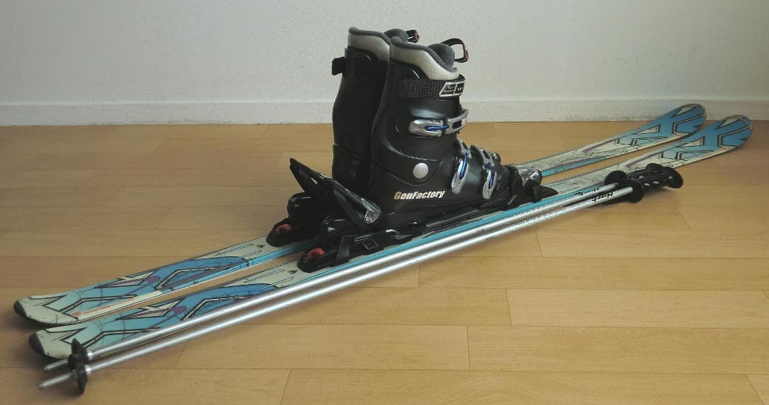 ■12月・1月限定■送料無料■K2■メンズスキーセット■163/27-27.5■