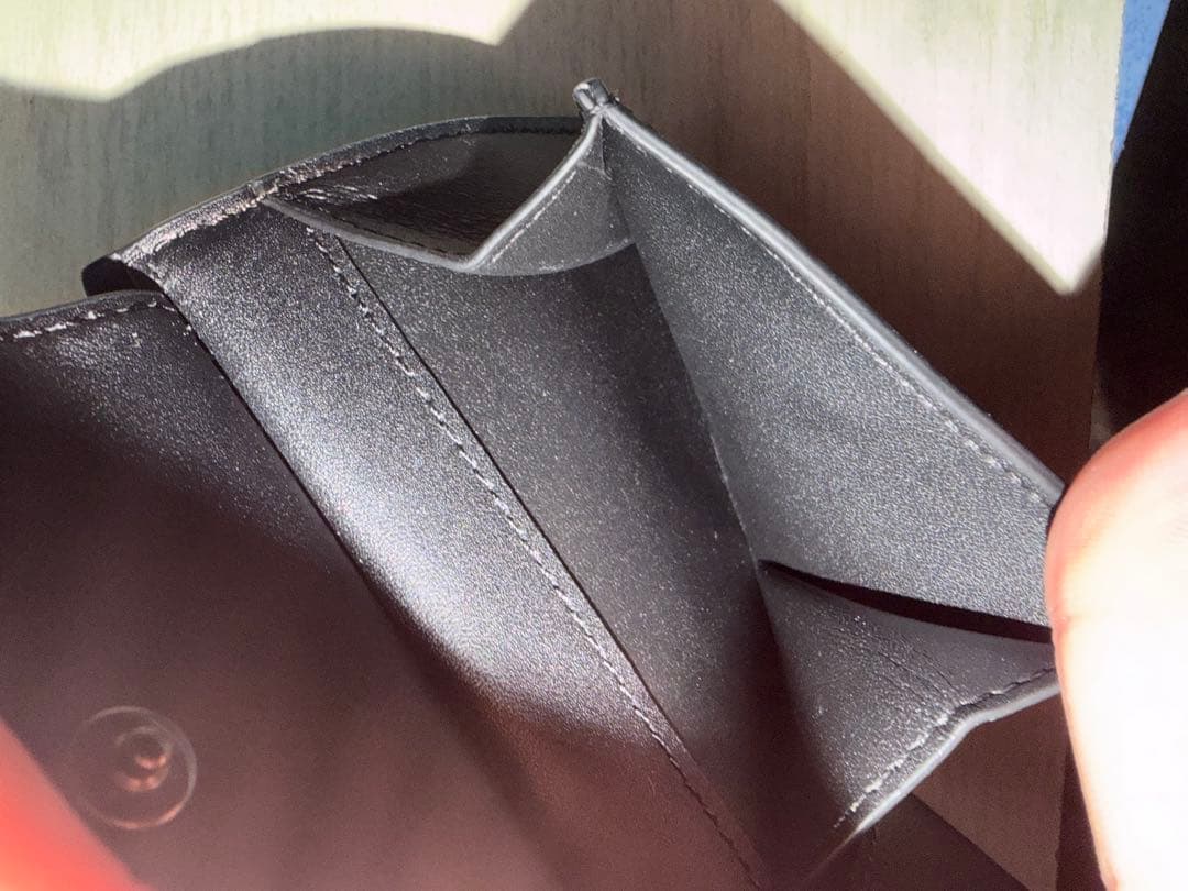 COACH ブラック レザー 二つ折り財布 【新品•未使用】