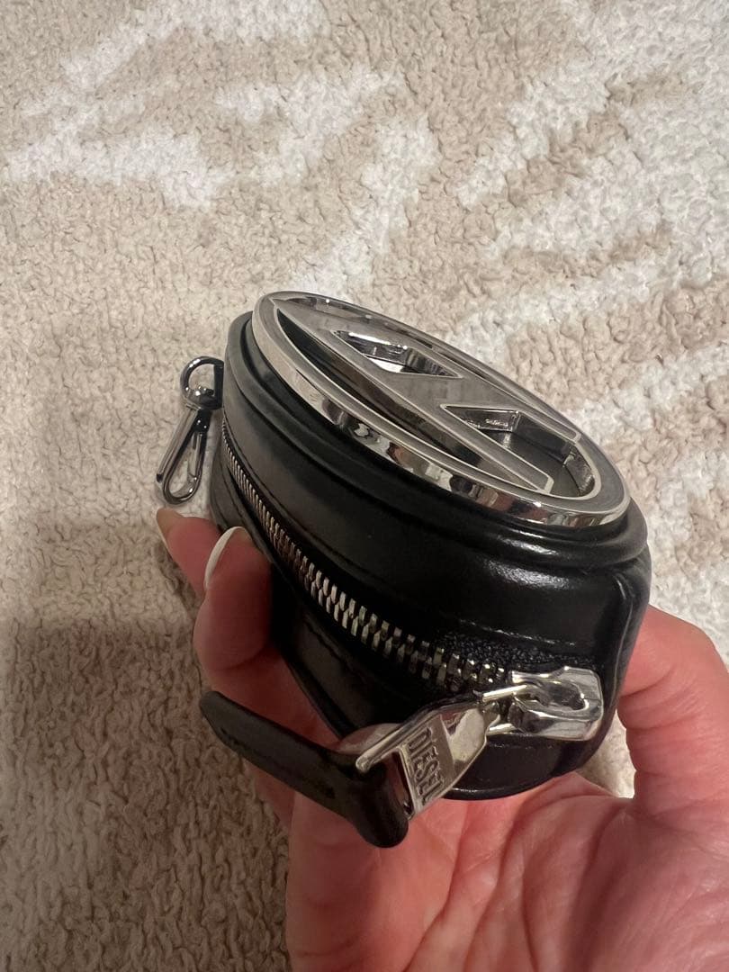 【非売品！希少】DIESELロゴ入りブラックポーチ