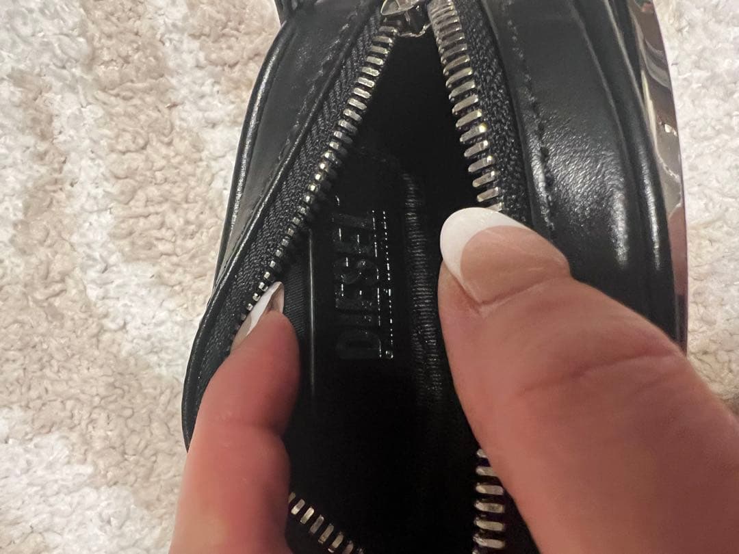 【非売品！希少】DIESELロゴ入りブラックポーチ