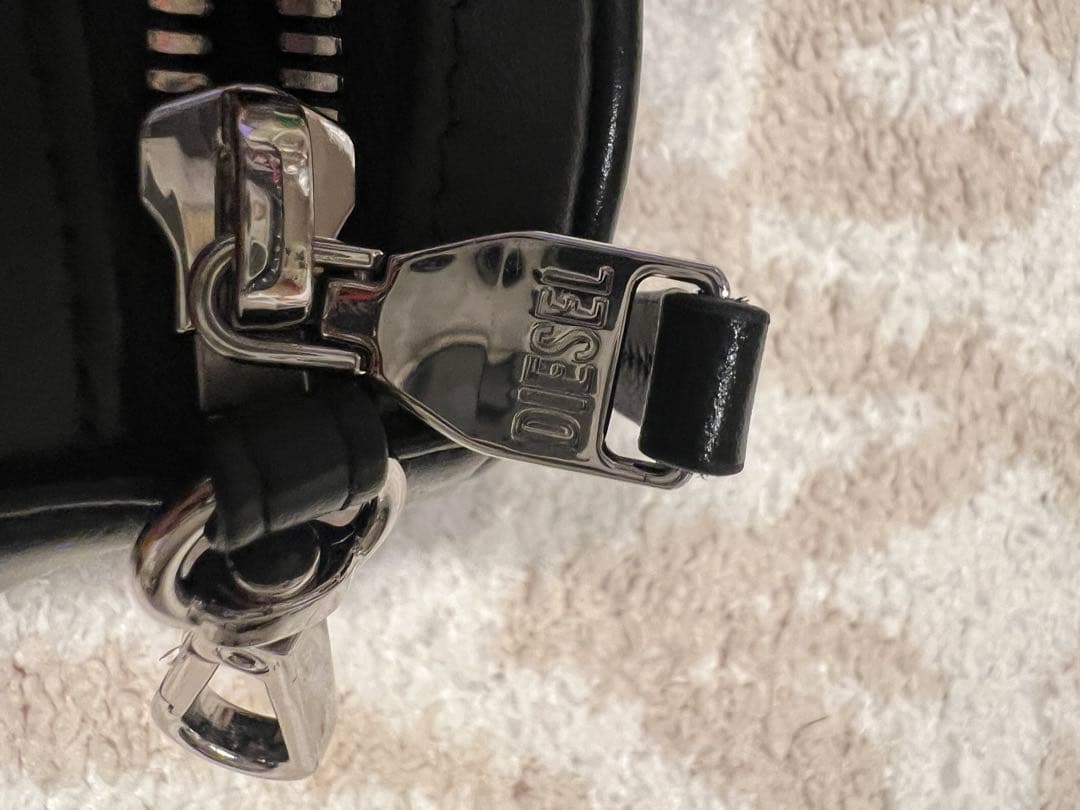 【非売品！希少】DIESELロゴ入りブラックポーチ