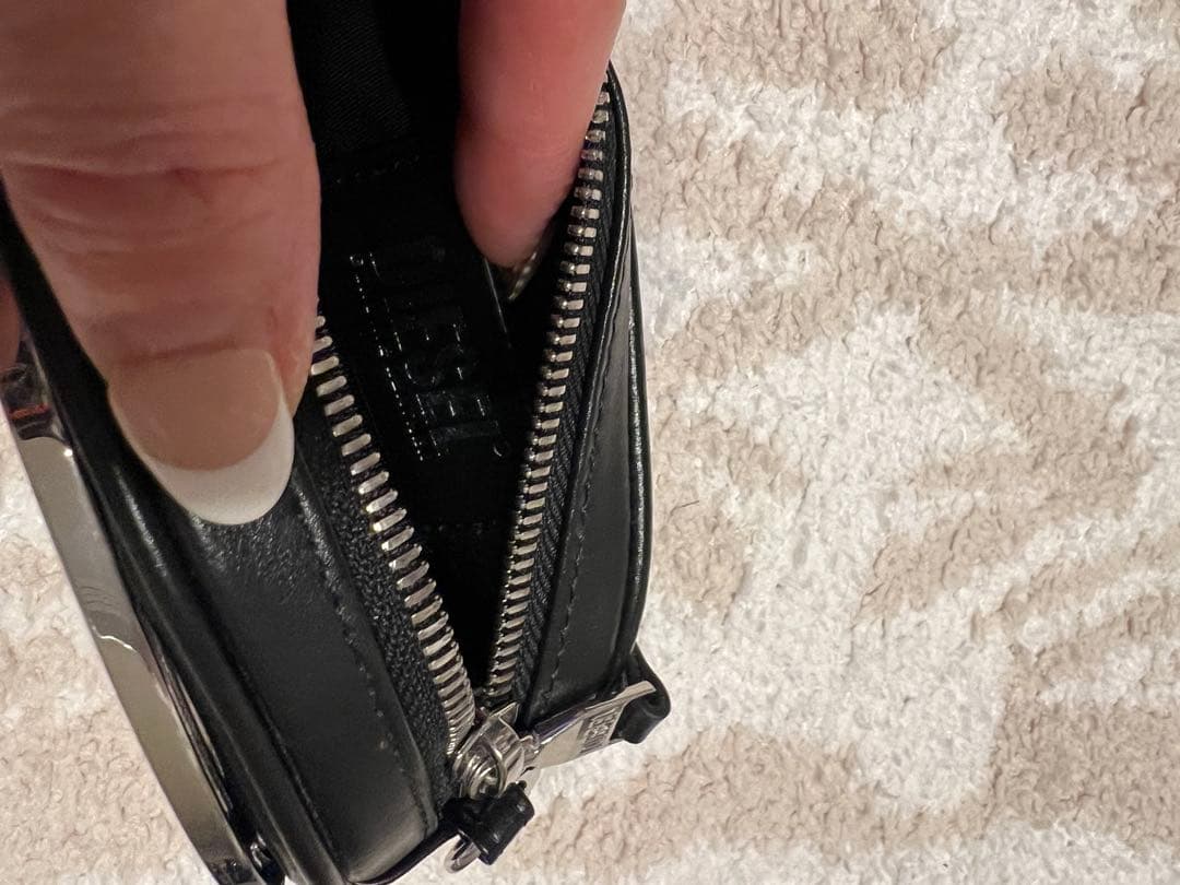 【非売品！希少】DIESELロゴ入りブラックポーチ