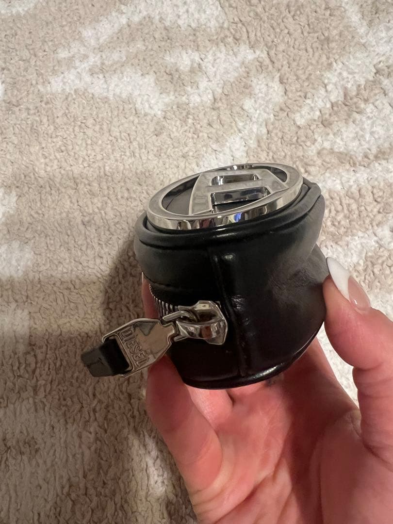 【非売品！希少】DIESELロゴ入りブラックポーチ