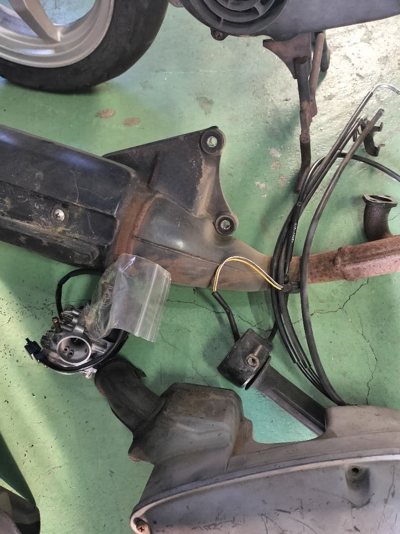 Cf11Aアドレス110 クランクB/G O/S交換済