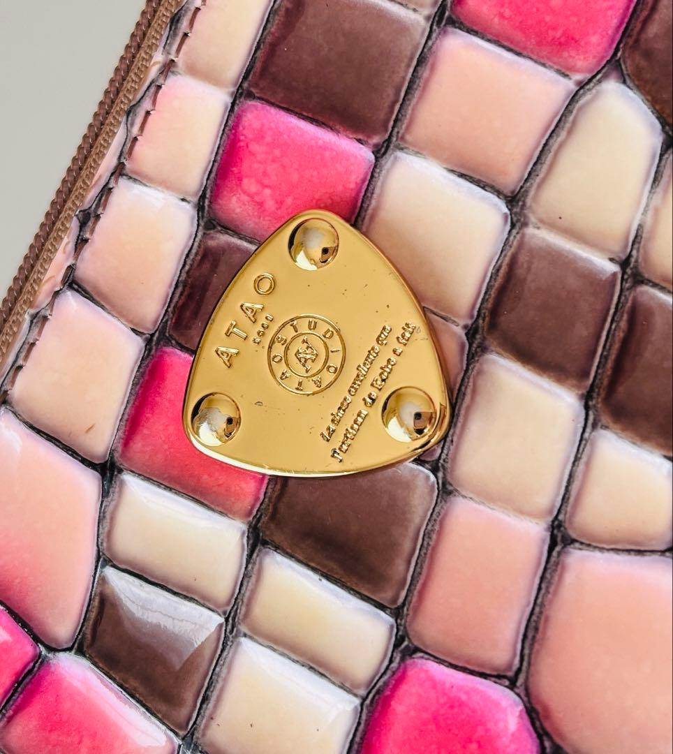 【美品】ATAO アタオ　slimo スリモ　ヴィトロ　チェリー　ピンク