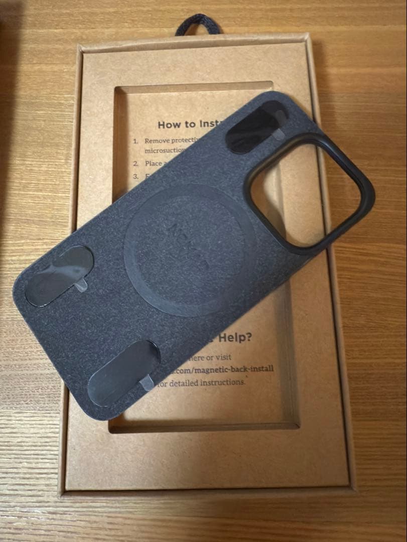 iPhoneアクセサリー NOMAD Magnetic Leather for iPhone 15 Pro