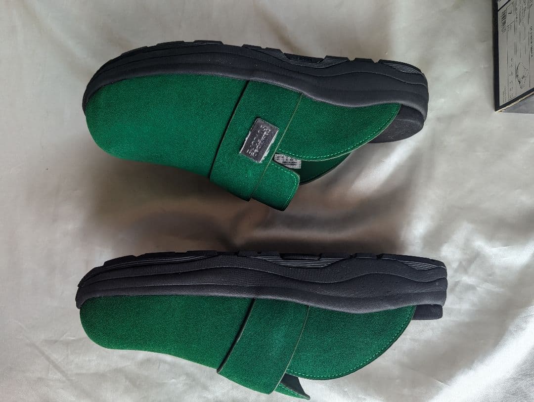 新品未使用　TOMWOOD suicoke グリーン サボ　サンダル