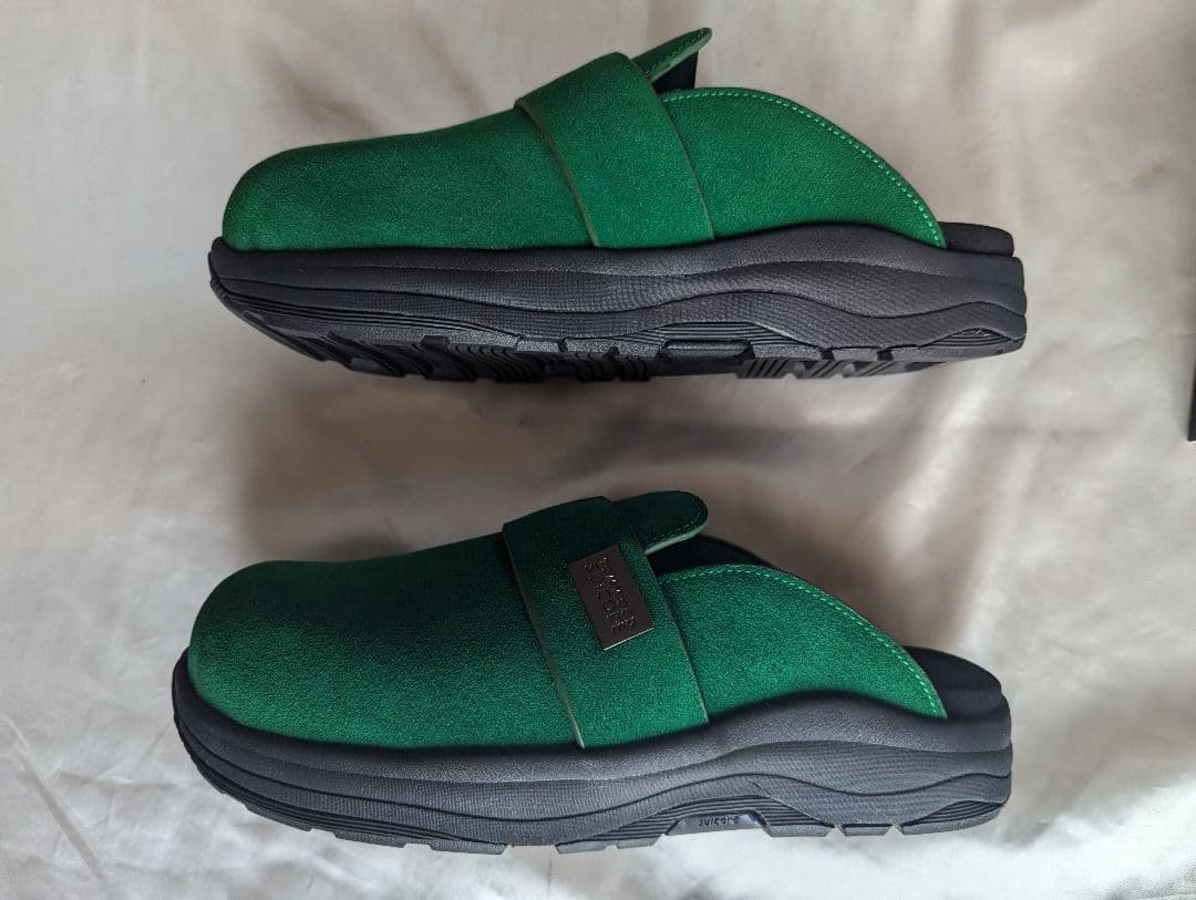 新品未使用　TOMWOOD suicoke グリーン サボ　サンダル