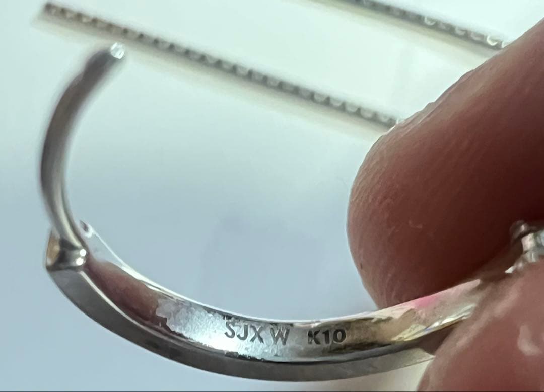 アクセサリー SJX W CLICK HOOP PIERCED EARRING(L)