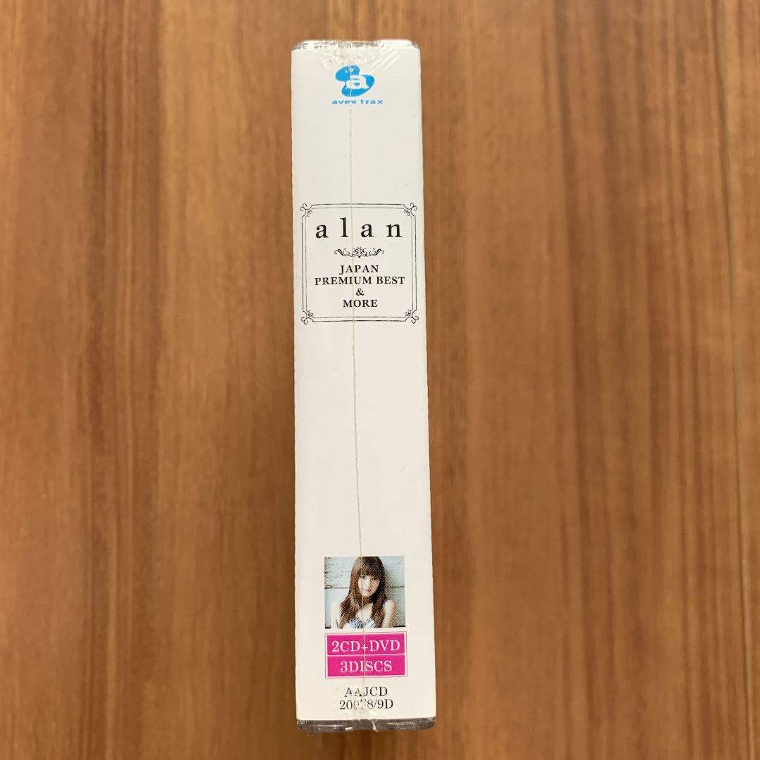 alan JAPAN PREMIUM BEST&MORE 2CD+DVD 香港盤