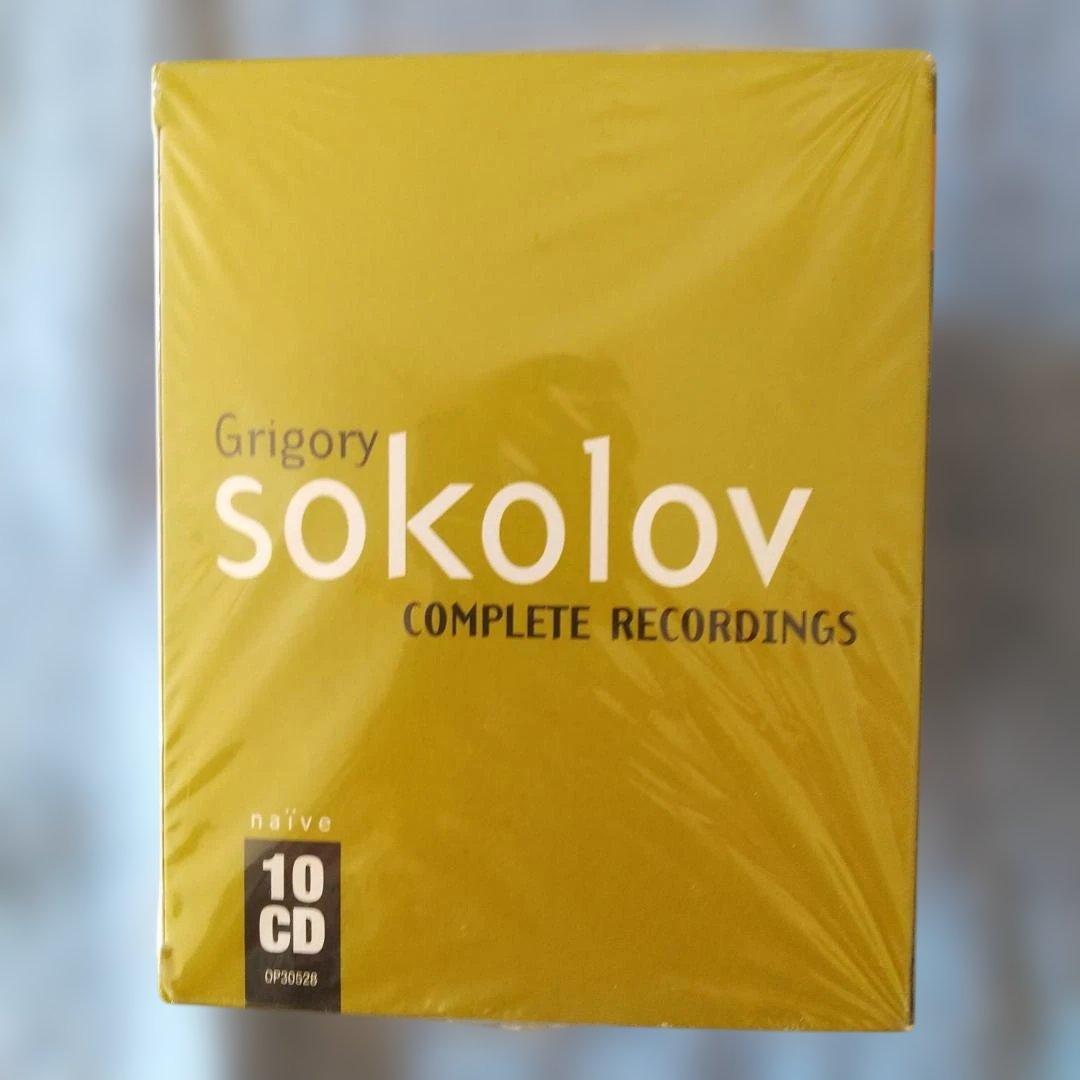 【状態良好】　グリゴリー・ソコロフ　ナイーブ・レーベル全録音　CD１０枚
