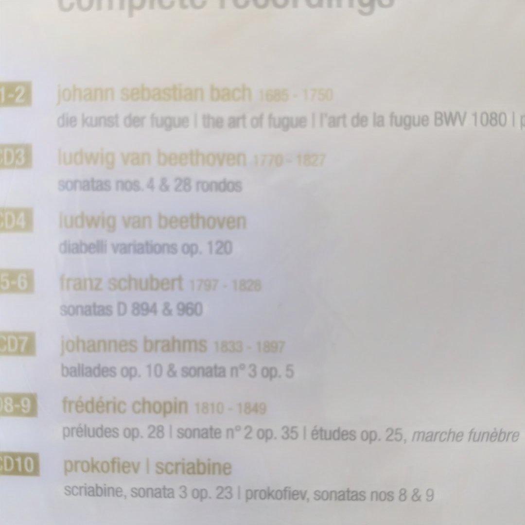 【状態良好】　グリゴリー・ソコロフ　ナイーブ・レーベル全録音　CD１０枚