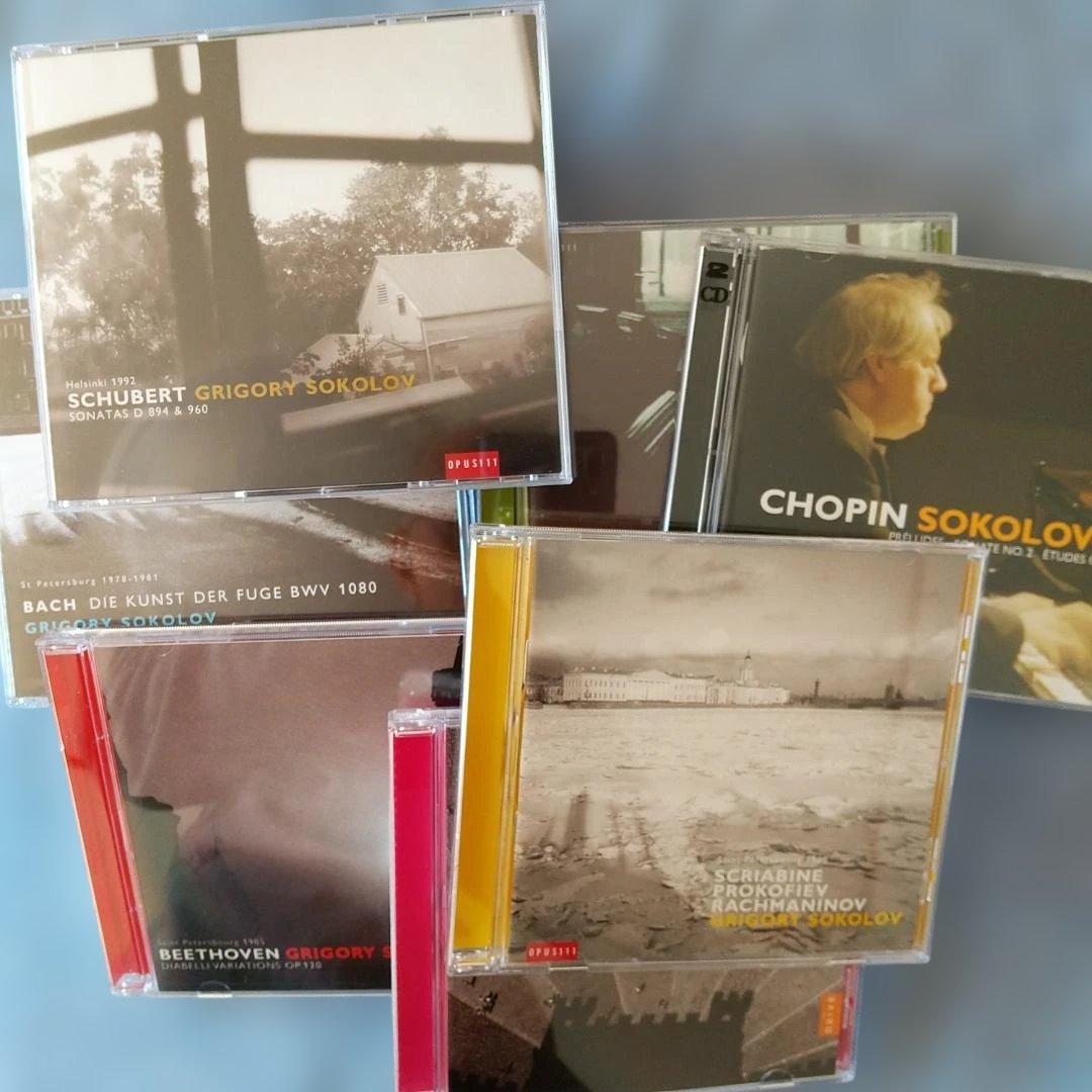 【状態良好】　グリゴリー・ソコロフ　ナイーブ・レーベル全録音　CD１０枚