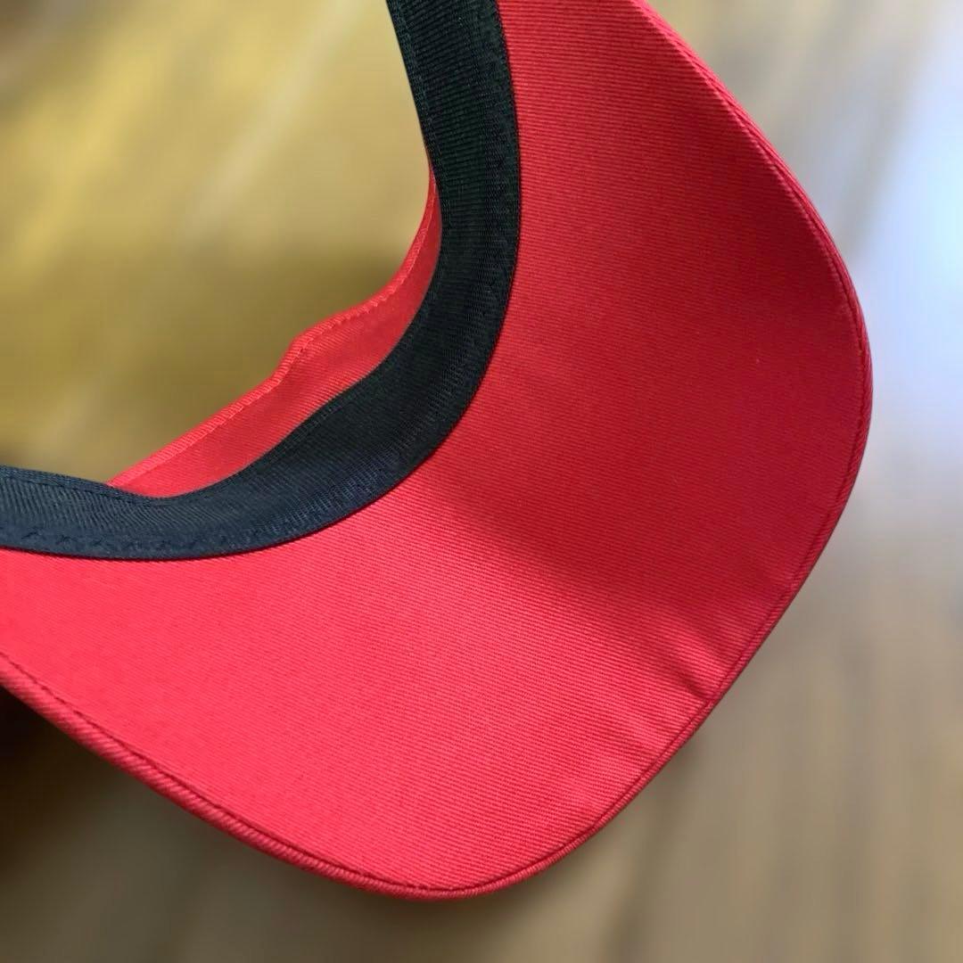 アルチビオ　サンバイザー　赤