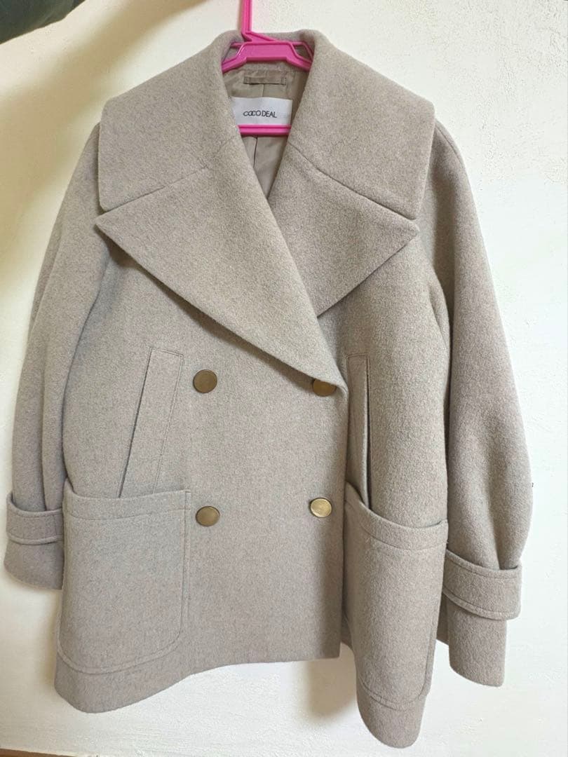 COCO DEAL ⭐︎インペリアルモッサショートPコート