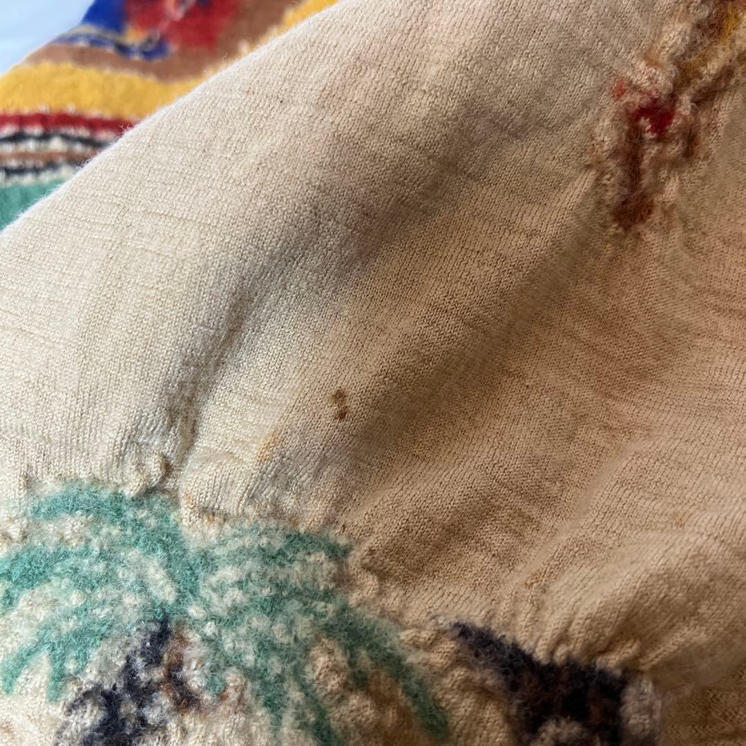 kapital 縮絨 総柄 ストール マフラー フラダンス