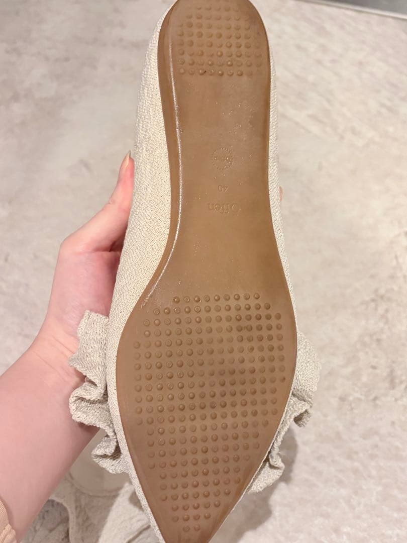 offen フリルパンプス　サイズ40