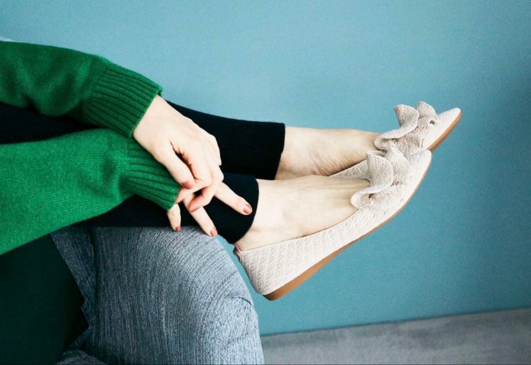 offen フリルパンプス　サイズ40