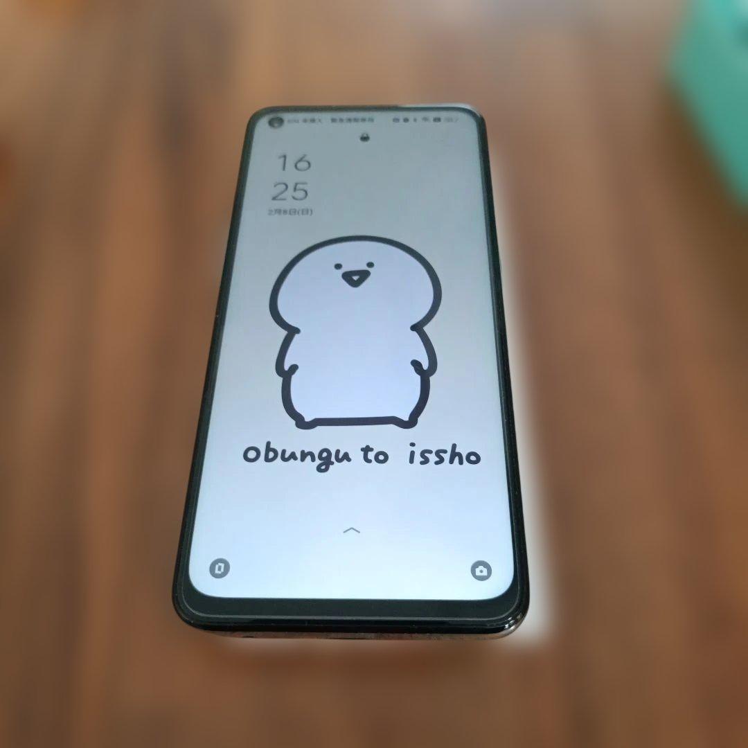 OPPO Reno 5A　アイスブルー　【箱付き】中古