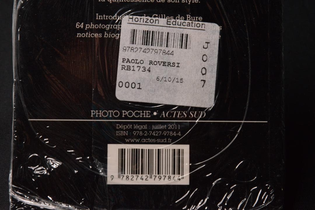 【Paolo Roversi：PHOTO POCHE】パオロ・ロベルシ 未開封品