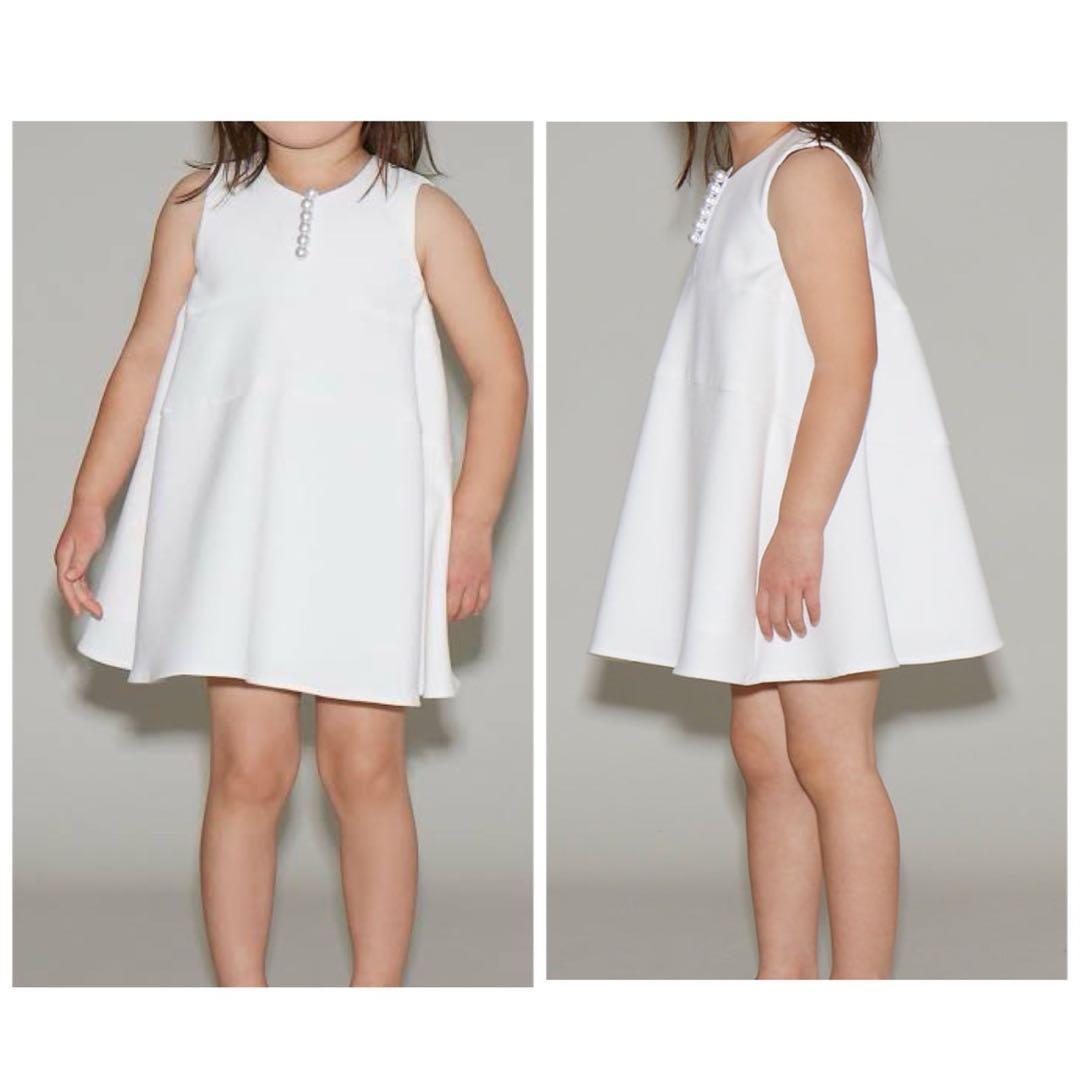 YOKO CHAN PETITE パールドレス キッズ Mサイズ 110㎝相当