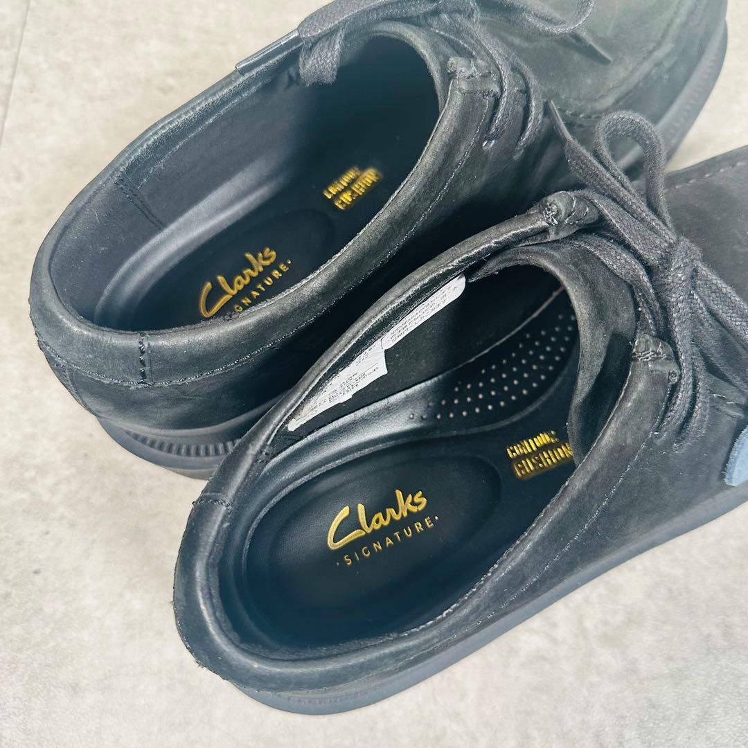 CLARKS クラークスBadell Seam バデルシーム ヌバック 25.5