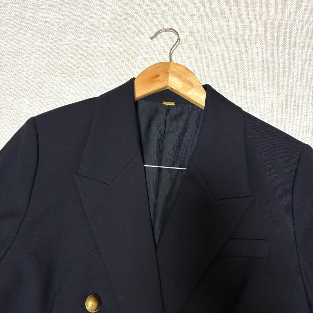 美品◆MilaOwen 金釦ダブルブレストロングブレザー