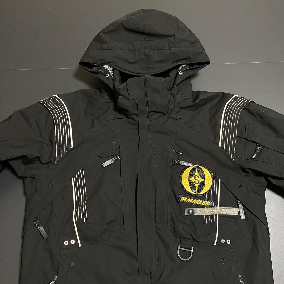 美品 DESCENTE OGASAKAスキージャケット 高機能 ストレッチ S