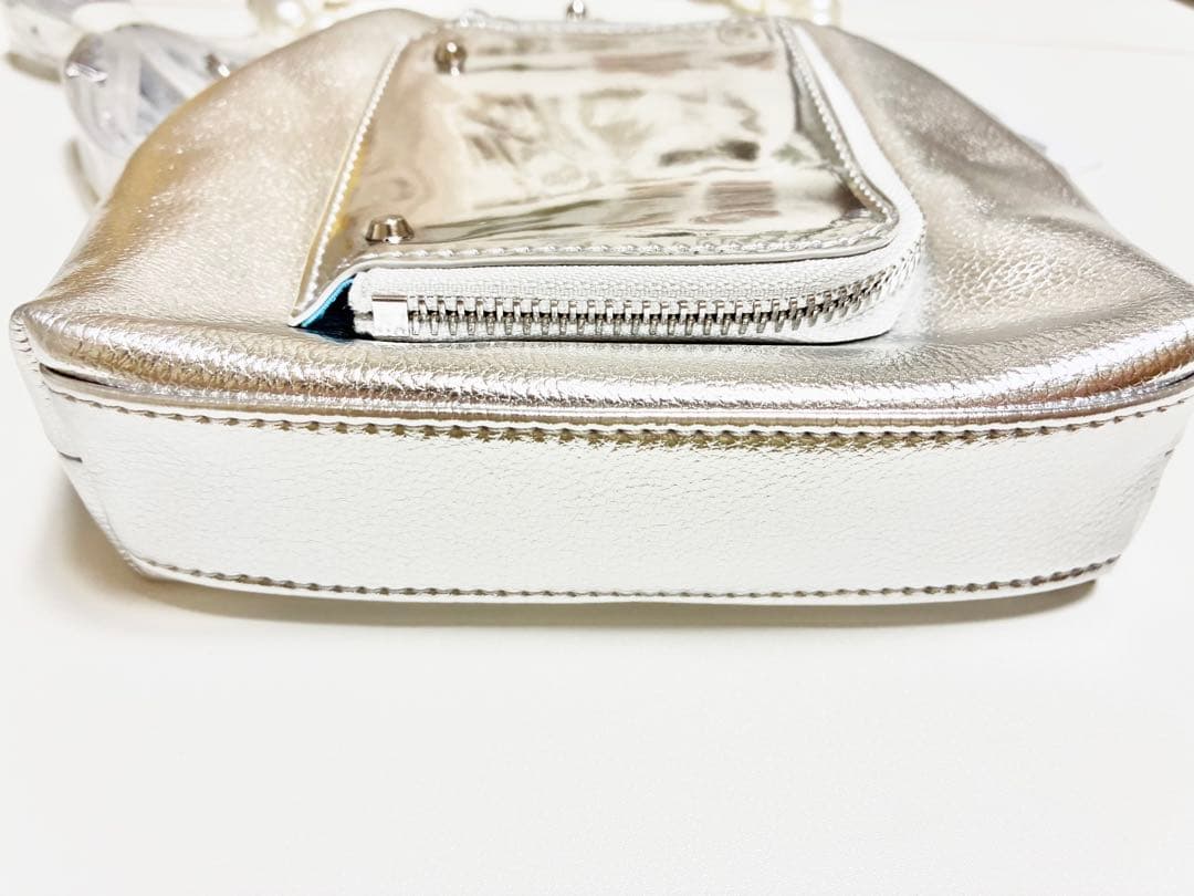 PAMEO POSE MY MAID VENUS がま口ショルダーバッグシルバー