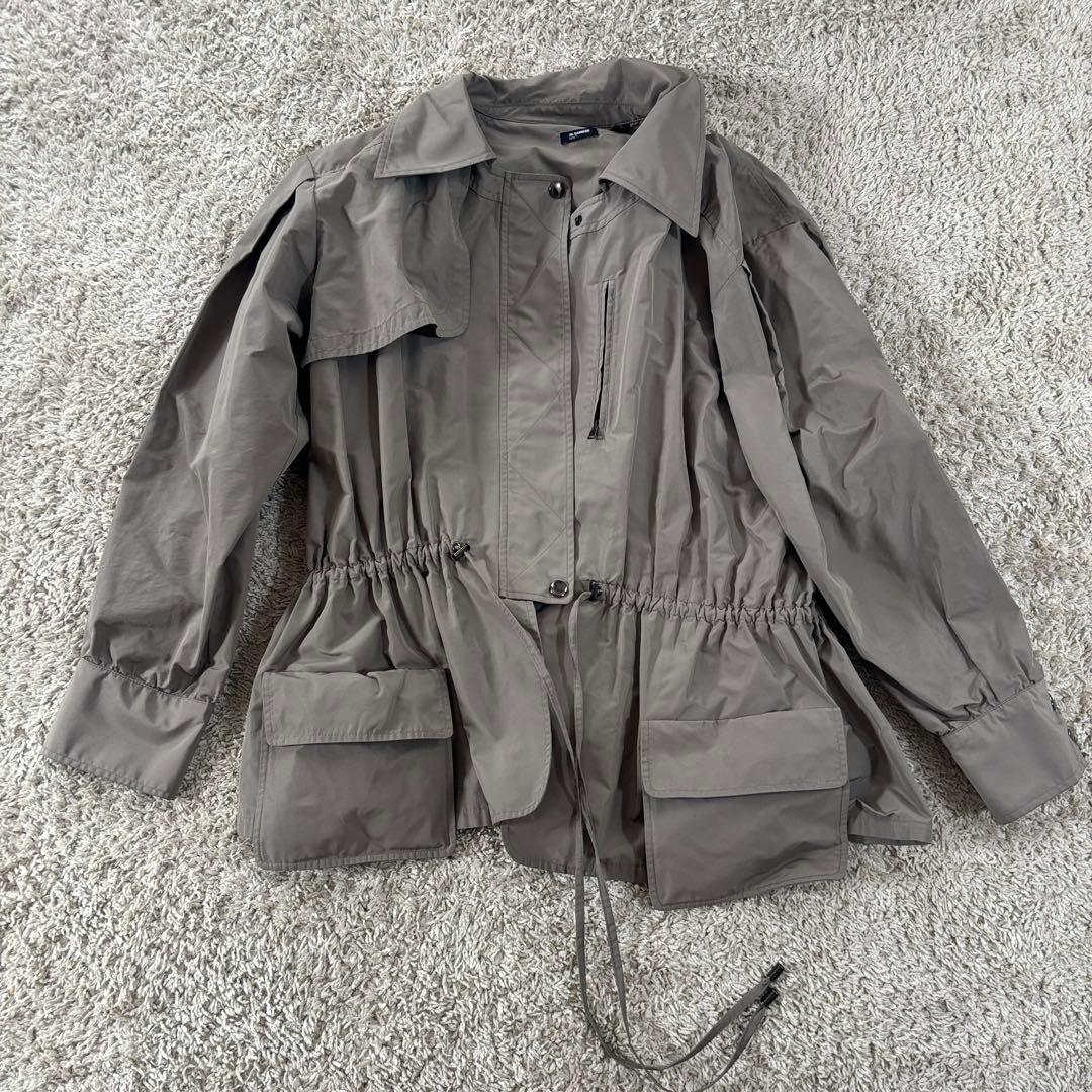 美品 JILSANDER ジルサンダー アウター ジャケット ブルゾン ナイロン