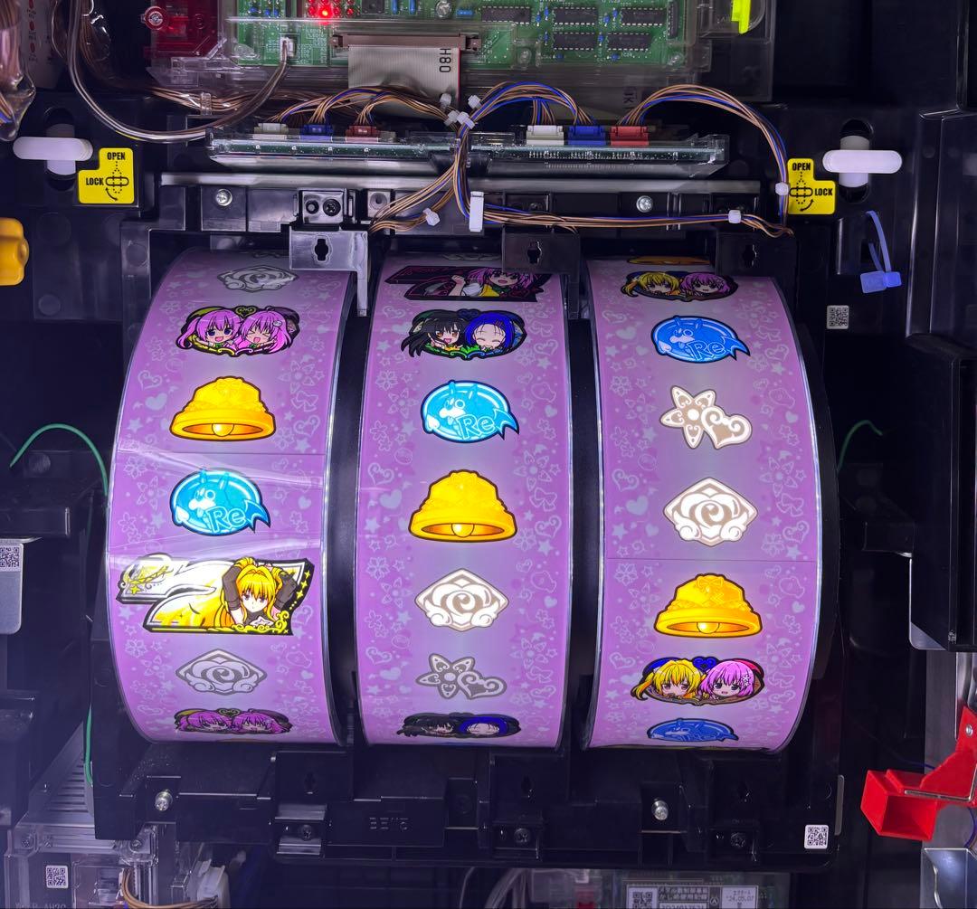 【ムー❗️】パチスロ実機【L ToLOVEるダークネス】ユニット付