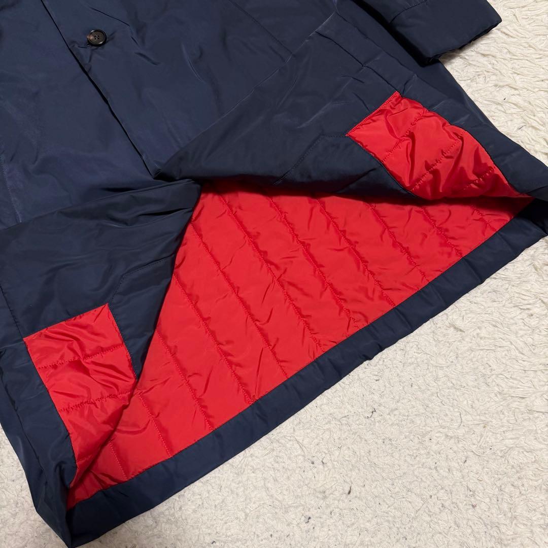 極美品Lサイズ相当　MARNI チェスターコート　ダウンコート　バイカラー