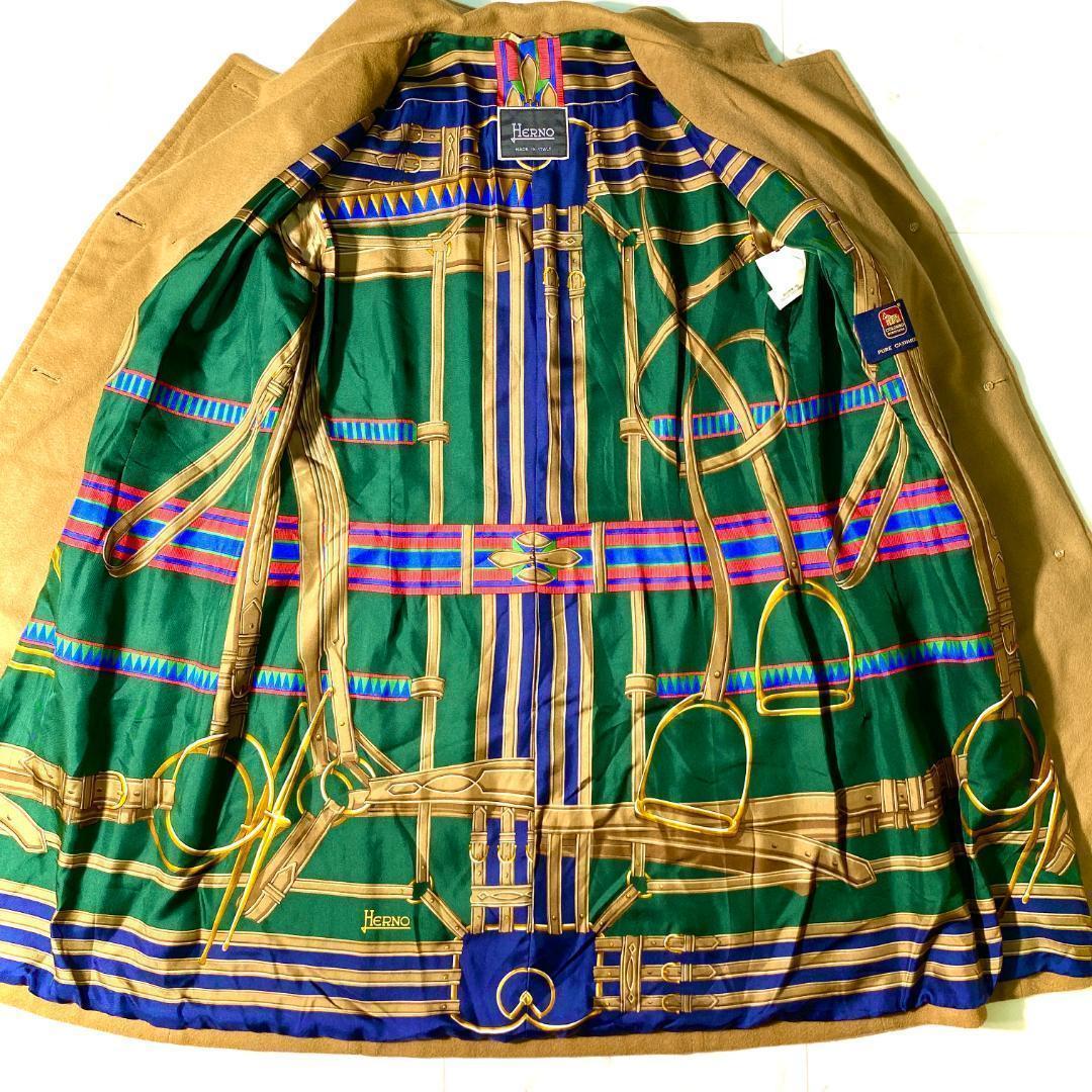 HERNO カシミヤ100% ロングコート ヘルノ 最高級COLOMBO社 L