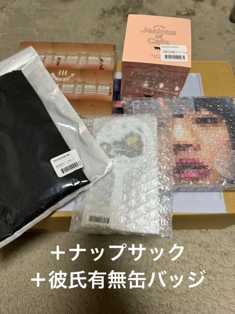 新品未開封　あいみょん　猫にジェラシーCD初回限定版　物で釣るナップサック