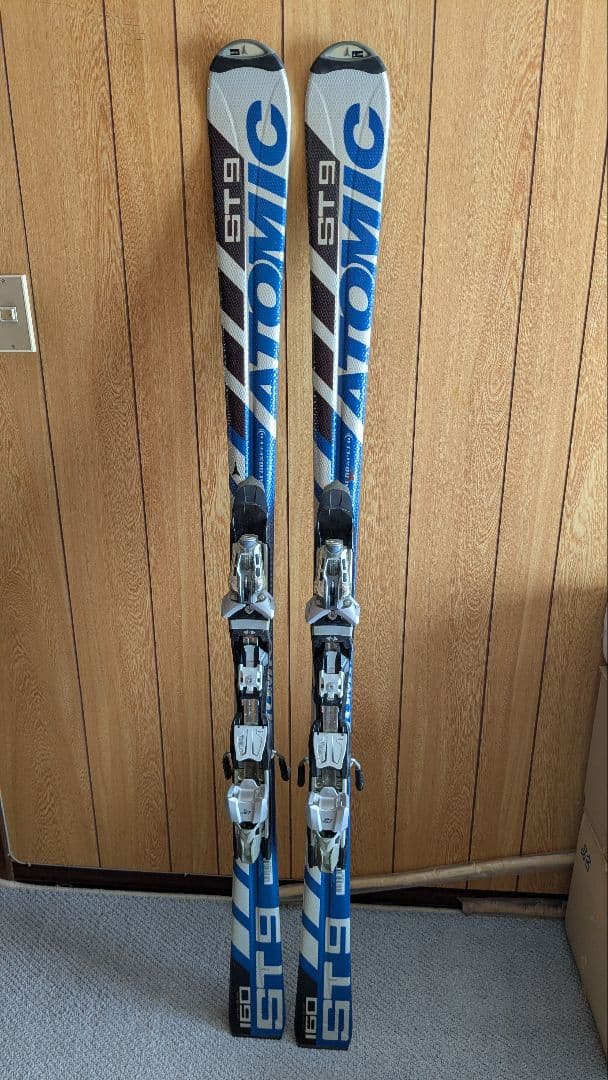 Atomic ST9 スキー板 バインディング付き