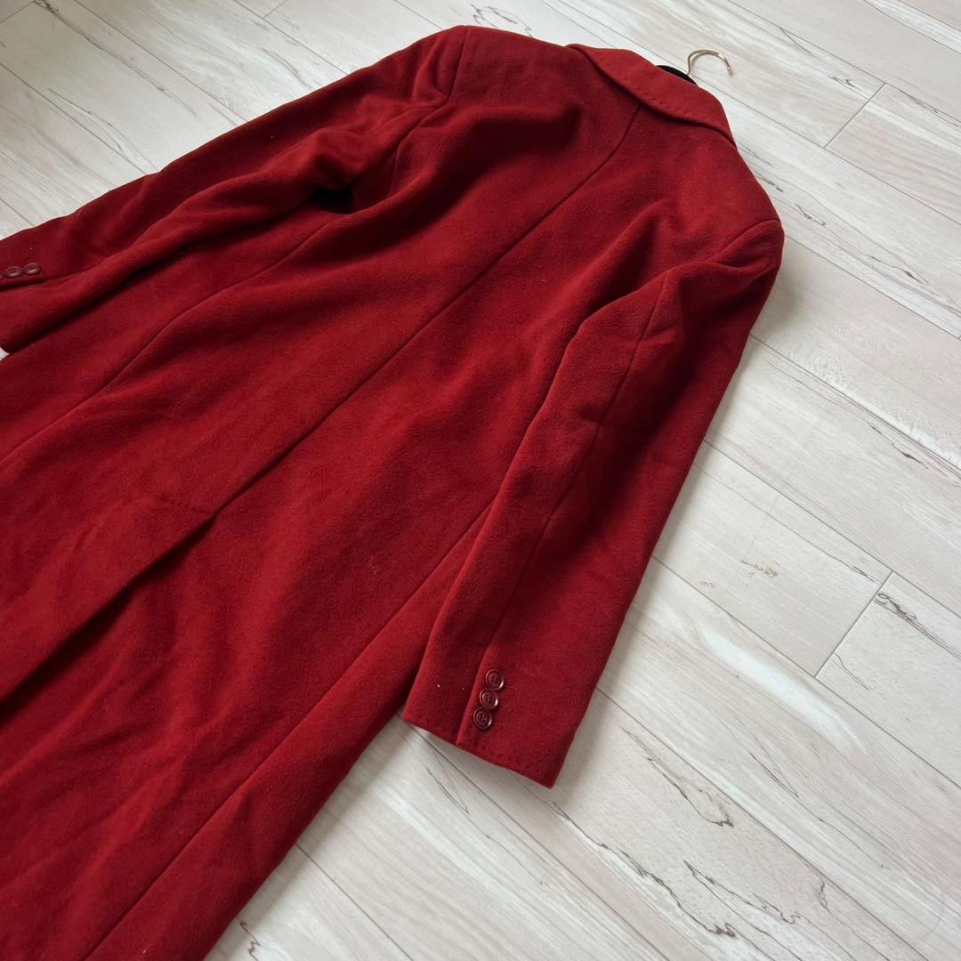 マックスマーラ ロングコート チェスターコート　 最高級ウール　アンゴラ