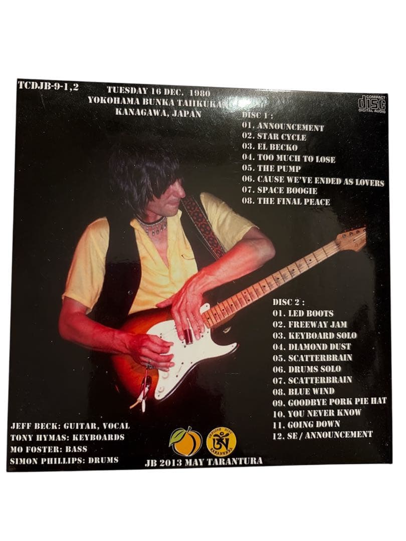 洋楽 JEFF BECK BLUE WONDER YOKOHAMA 2CD
