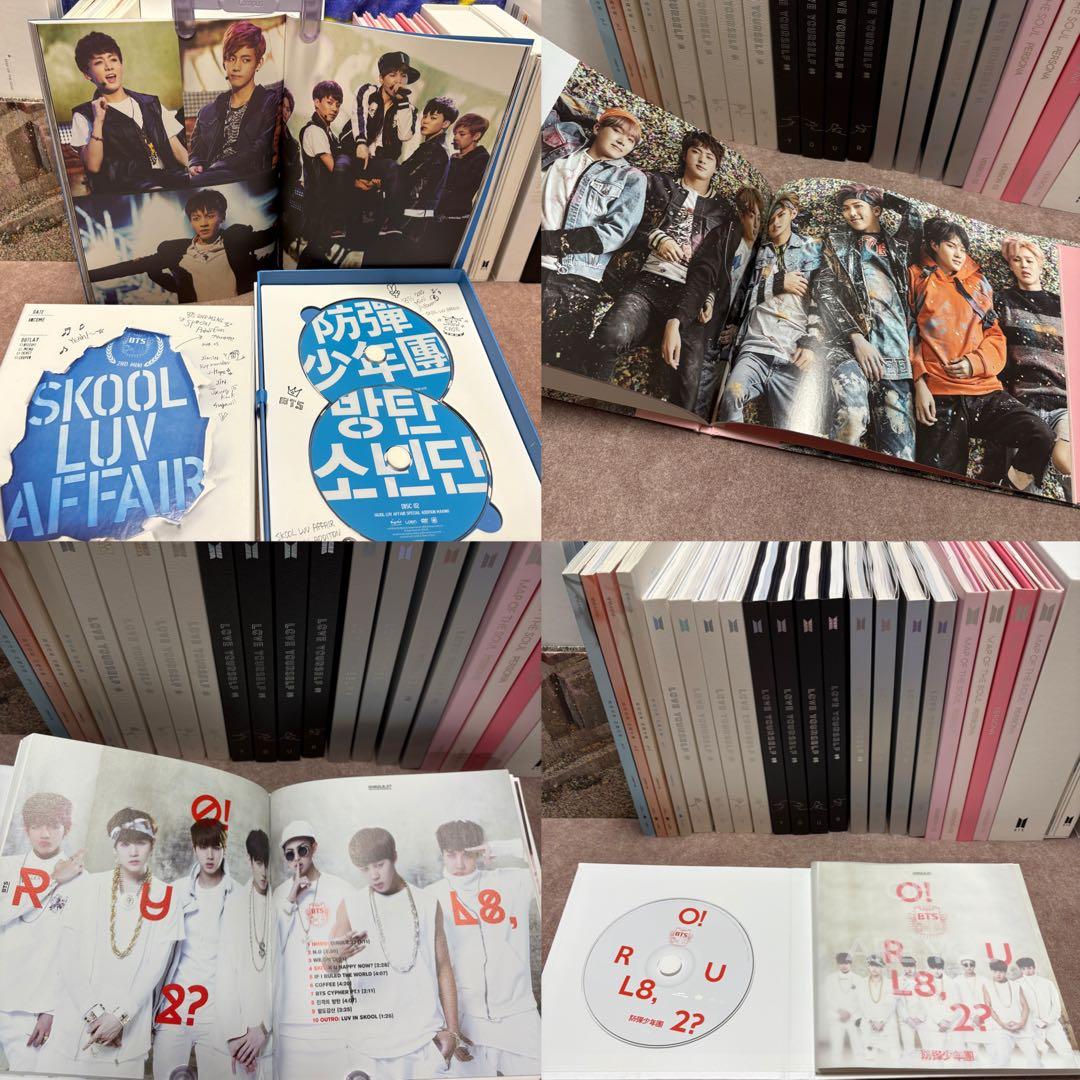 BTS アルバム　33枚　トレカ・ポストカード　49枚　纏め売り
