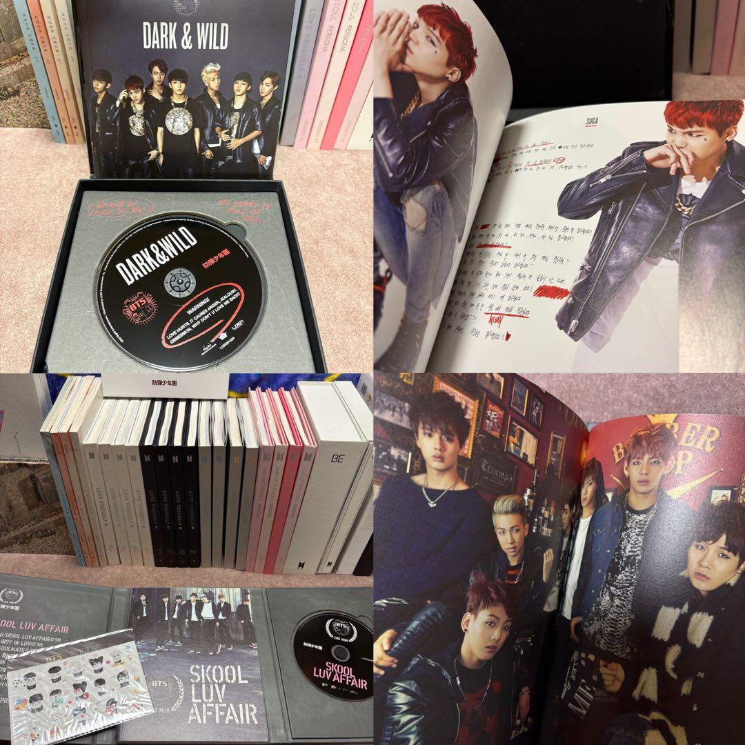 BTS アルバム　33枚　トレカ・ポストカード　49枚　纏め売り