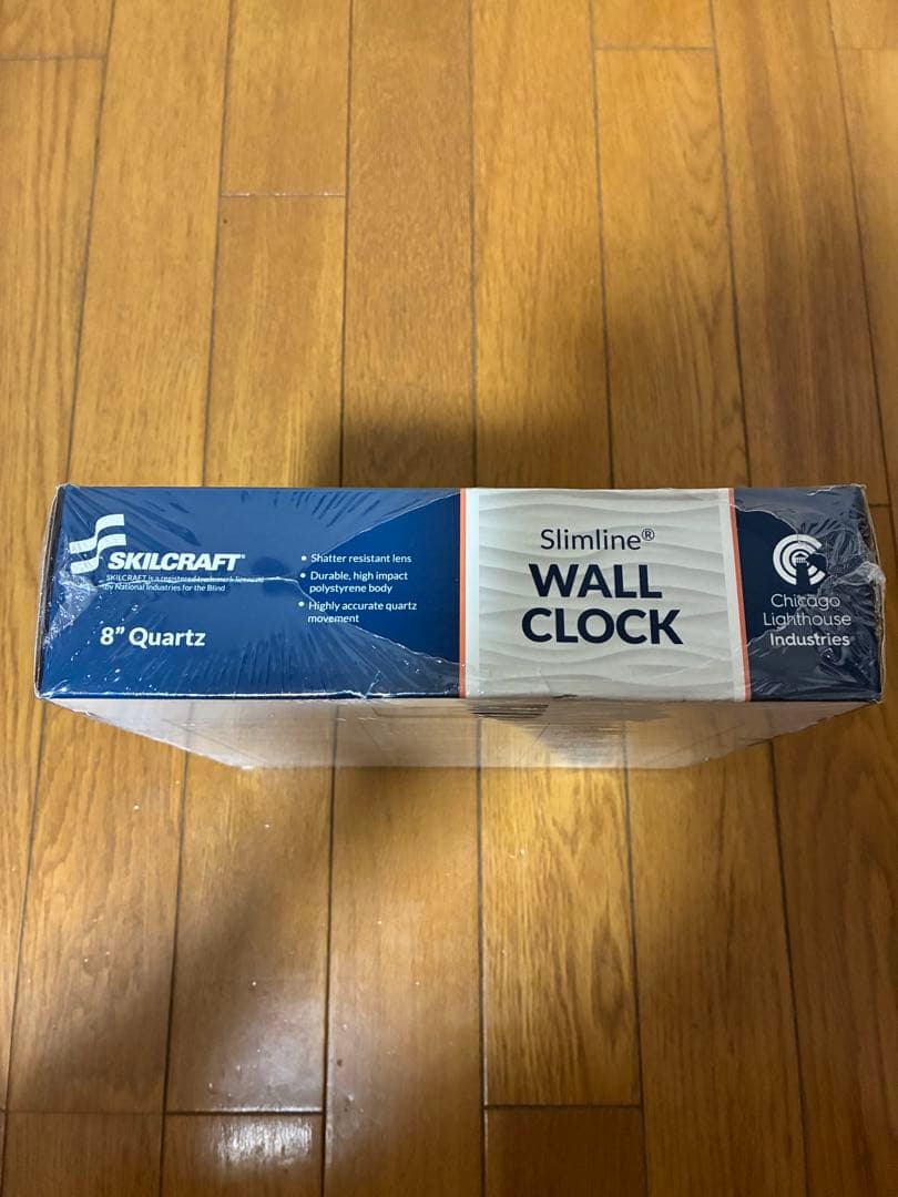 新品 米軍放出 SKILCRAFT ウォールクロック 壁掛け時計 米軍ラスト1個