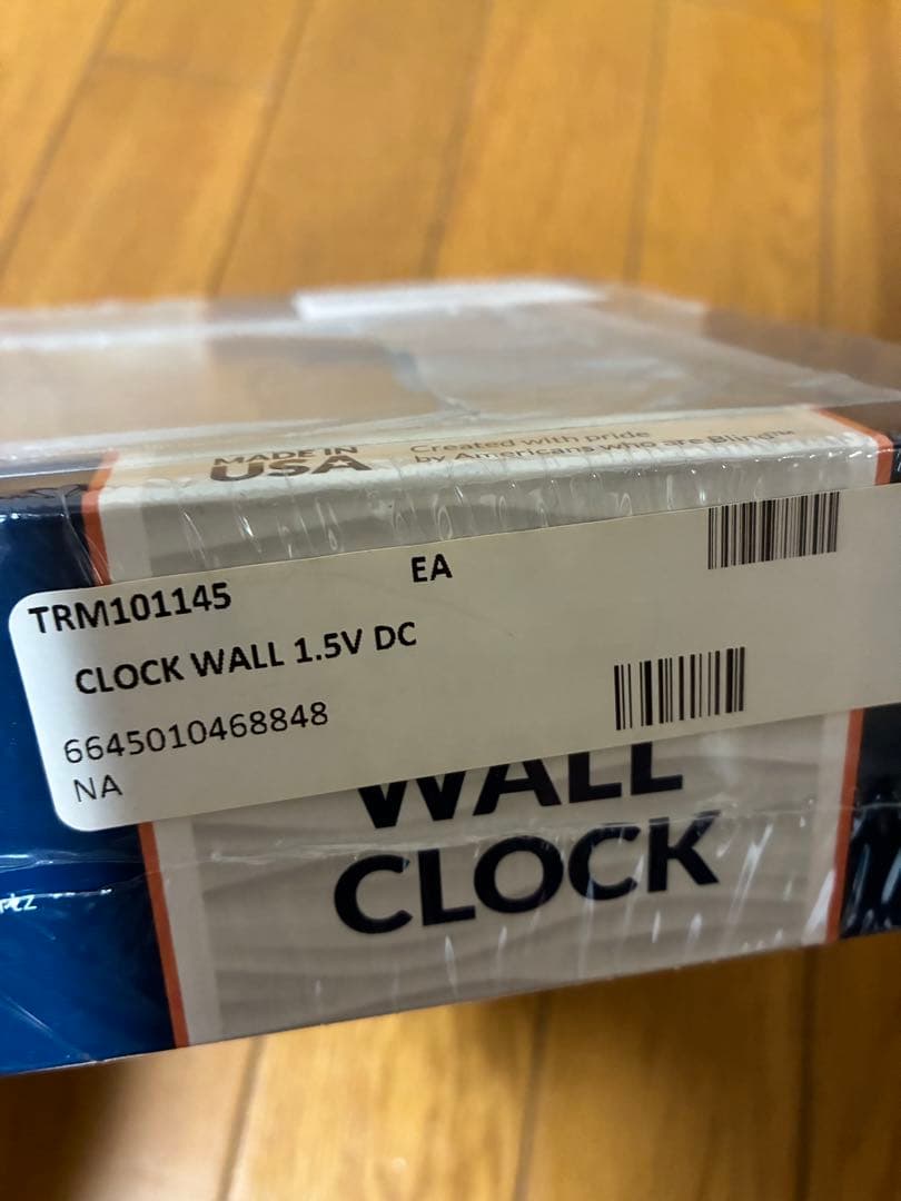 新品 米軍放出 SKILCRAFT ウォールクロック 壁掛け時計 米軍ラスト1個