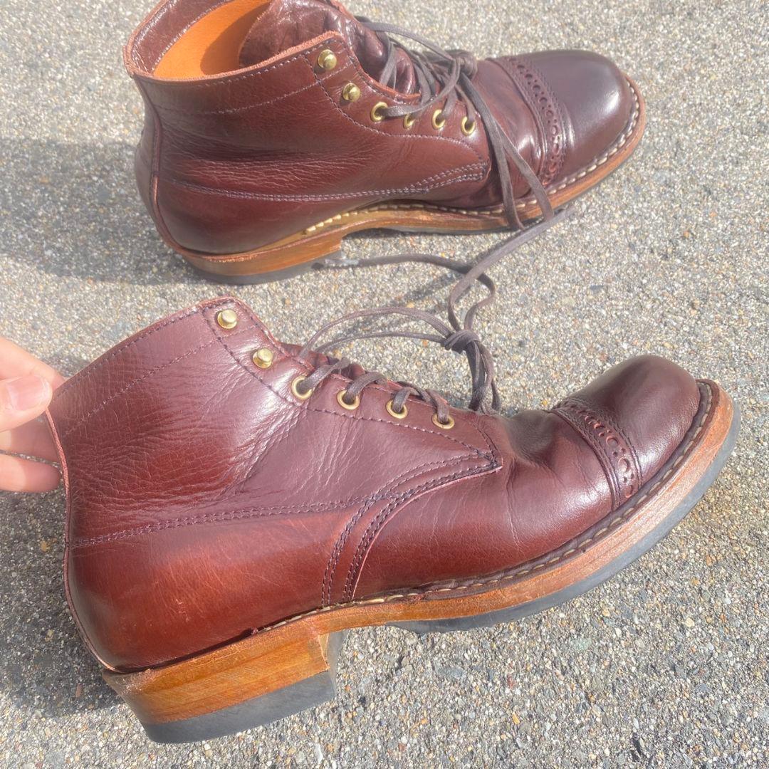 ホワイツ セミドレス バーガンディ クロムエクセル 8.5