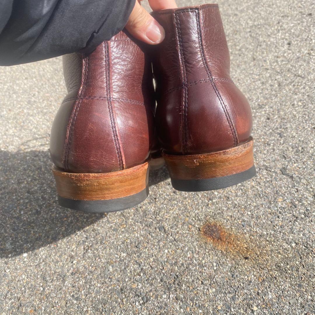 ホワイツ セミドレス バーガンディ クロムエクセル 8.5