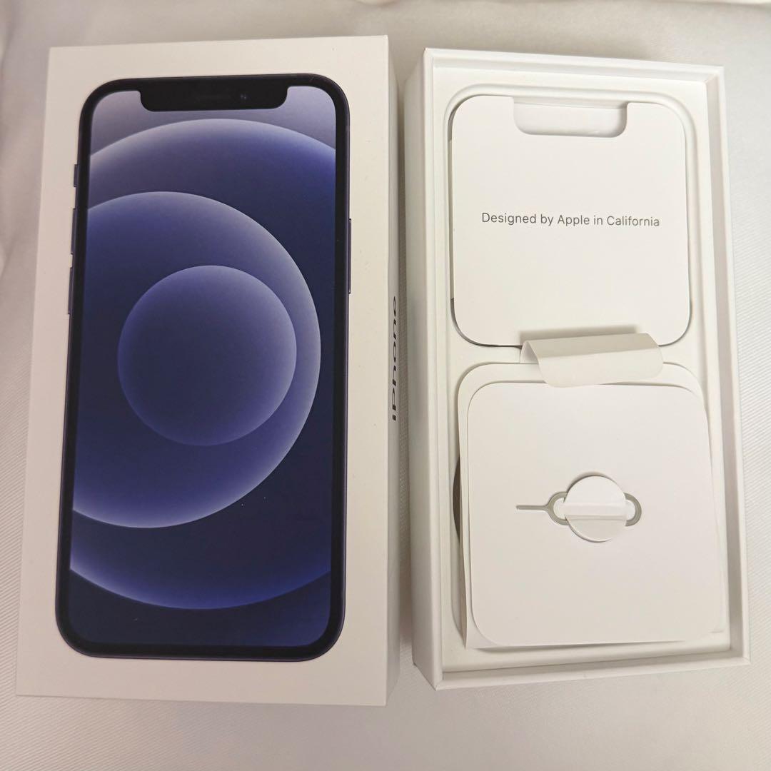 【純正】iPhone 12 mini ブラック 128G SiMフリー