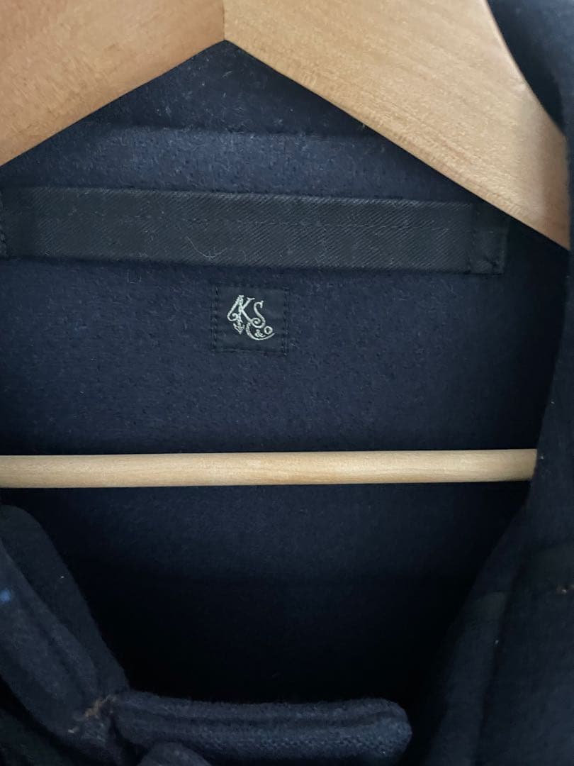 キャプテンサンシャイン　ダッフルコート　ネイビー　36