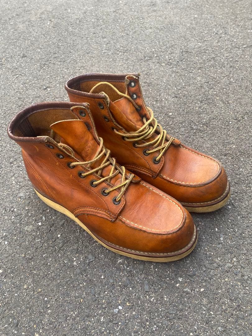 レッドウィング 875 アイリッシュセッター モックトゥ 縦羽タグ 9E 27㌢