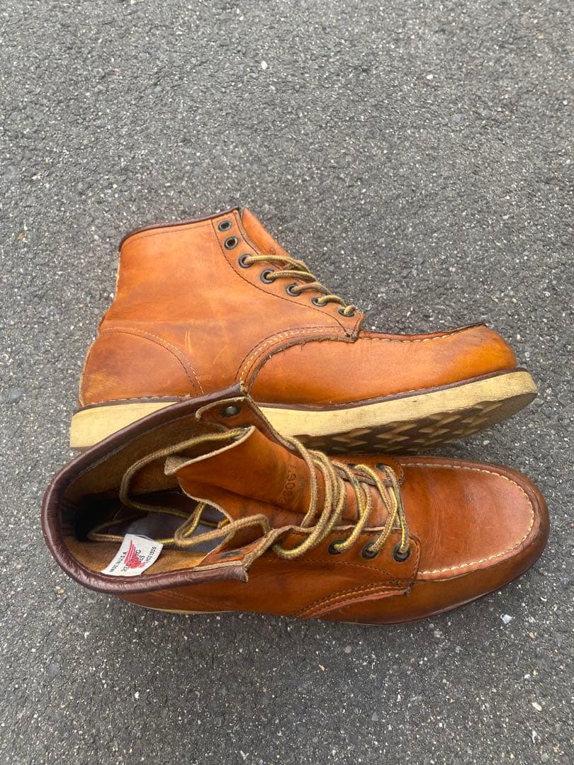 レッドウィング 875 アイリッシュセッター モックトゥ 縦羽タグ 9E 27㌢